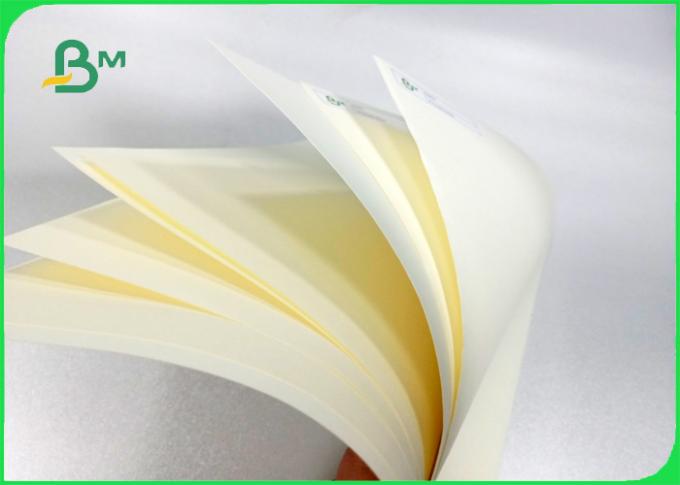 60 70 80gsm woodfree paper / offset paper FSC cream or other other color in roll 