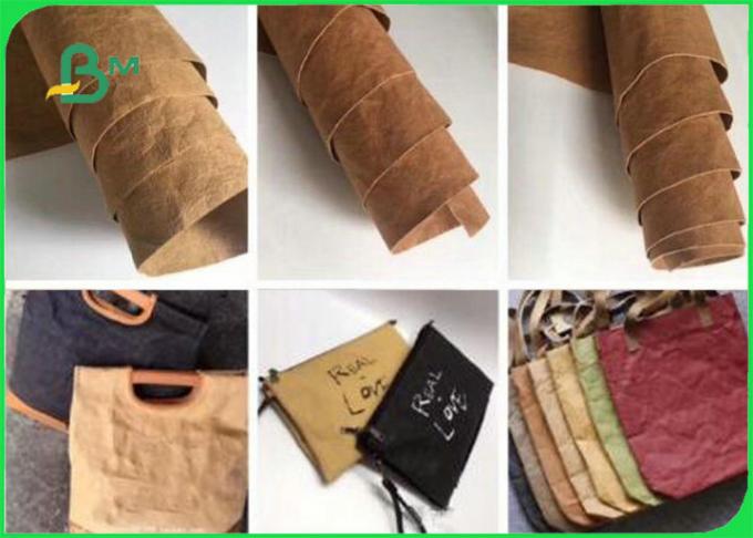Multifunction Reused Fabric Washable Kraft Paper In Roll Making bags Flowerpot
