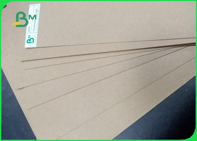 250 - 450gsm Good toughness FDA brown craft paper for street food package