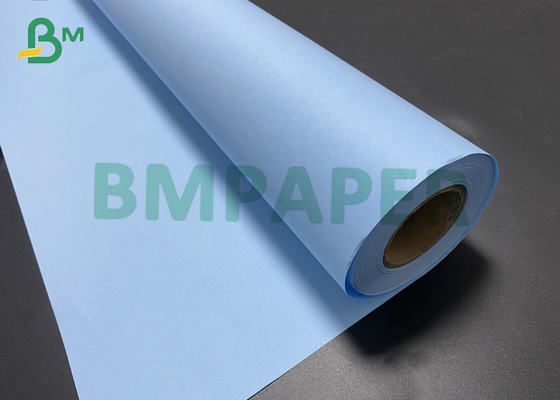 Cuộn giấy in màu xanh 80gsm để in phun 610mm 620mm