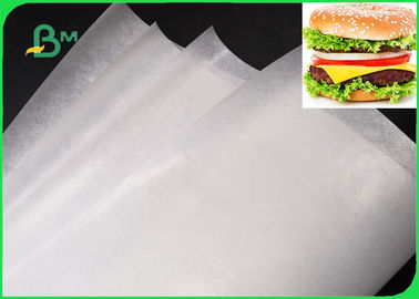 Eco thân thiện với giấy tờ không thấm mỡ giấy cuộn dầu 35GSM cho gói thức ăn nhanh