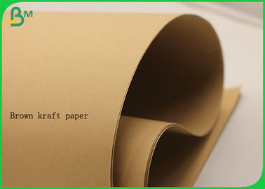 Kích thước tùy chỉnh cuộn giấy kraft nâu 400GSM để làm giấy gói quà