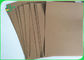 Tấm lót giấy kraft không tẩy trắng cuộn 126gsm - 440gsm Màu nâu FSC được chứng nhận