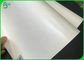 40G ĐẾN 350G C1S Giấy thủ công trắng / Bảng ngà với cuộn giấy tráng PE