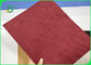 Màu đỏ và màu xám Giấy vải có thể may 0,88mm xuống cấp cho DIY Flowerpolt