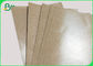 Bột giấy màu nâu PE tráng giấy thủ công Giấy gói FDA Gói thức ăn nhanh
