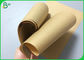Foodgrade 80g Brown Jumbo Cuộn giấy kraft không tẩy trắng để làm túi giấy