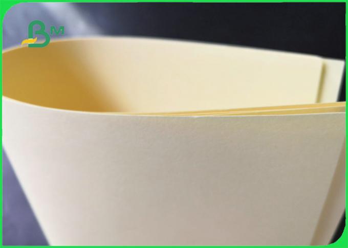 70GSM 80GSM 100GSM FSC Certified Uncoated Cream Offset Paper For Book Printing 