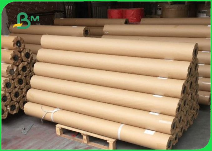 Lenght 50 / 100m 100% Wood Pulp Smooth Wrinkle FSC Plotter Paper For Drawing