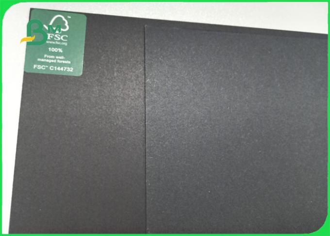 300gsm 350gsm Good stiffness and pull Black book binding board for Photo frame