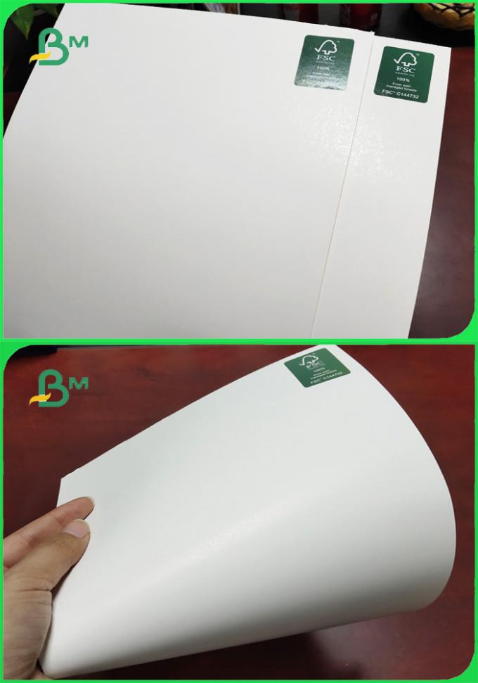 EU & FSC 230 - 350gsm Folding Box Board / C1S Coated Paper 645 * 920mm