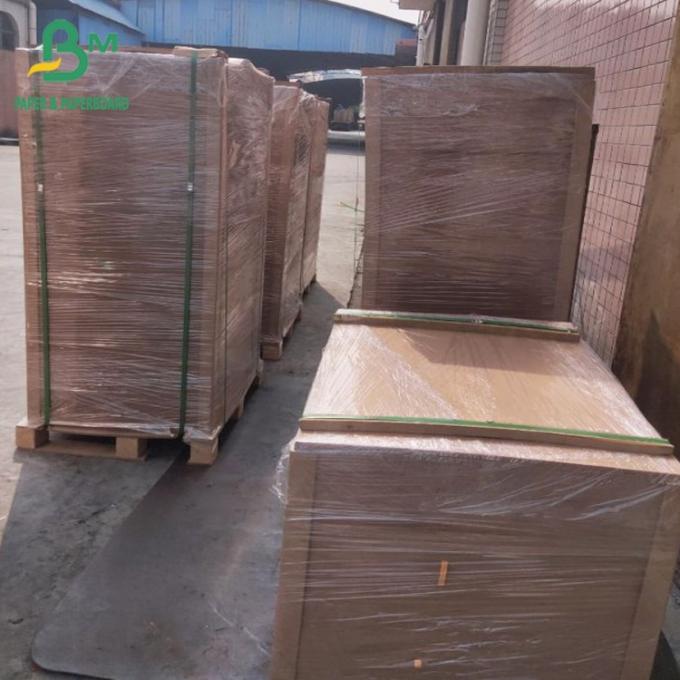 Lấy hộp giấy m&agrave;u n&acirc;u kh&ocirc;ng tẩy trắng 300gsm để đựng thực phẩm 0