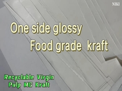 Bảng giấy Kraft màu trắng MG