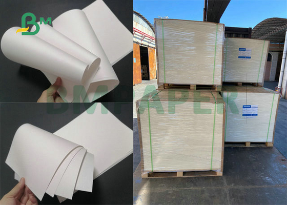 24 x 35 inch Giấy tái chế cấp thực phẩm trắng giấy tái chế cho cốc giấy không khí 120gsm 140gsm