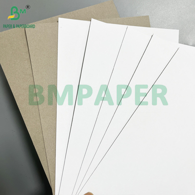 Độ cứng tốt 1000gm Bạch phủ màu xám trở lại tấm gỗ Duplex tấm dày