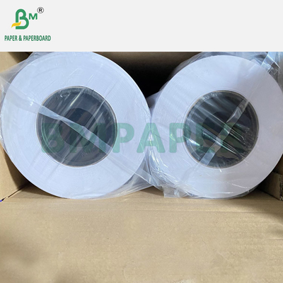 150gm giấy phủ bóng cho máy in laser Toner 3 inch lõi 841mm 420mm cuộn