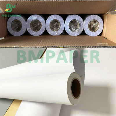 24 'Roll rộng định dạng 20 lb. CAD Inkjet Bond Rolls 5 cuộn mỗi hộp 2'' lõi