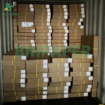 20LB trắng không có lớp phủ CAD giấy trái phiếu cho kỹ thuật vẽ 36 "* 150ft cuộn