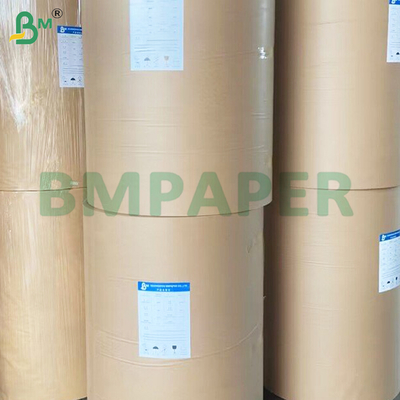 75gm Một mặt bóng một mặt mờ ướt hiệu lực nhãn giấy cuộn