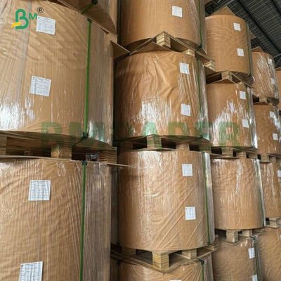 Giấy Kraft làm mát tráng nhựa màu nâu 95±2gsm - Vật liệu chống thấm nước 1200MM