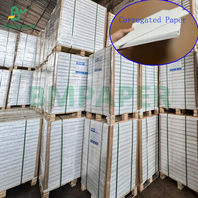 Giấy carton sóng E đơn mặt 230gram 325gram dùng bảo vệ hoa 28 x 60cm