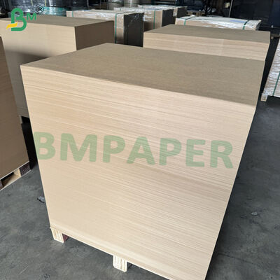 Giấy Kraft không tẩy trắng cường độ cao 50lb Túi xi măng có thể mở rộng cao Giấy Kraft