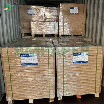 280g Thức ăn không phủ Brown Kraft Lunch Board 2S PE