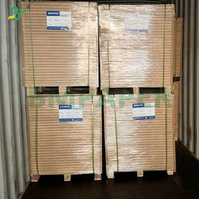 Giấy Kraft nâu 300gsm chống dầu tráng PE hai mặt