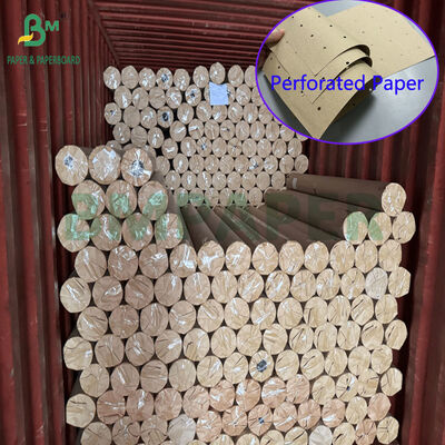 70gm 80gm 90inch Width Brown Perforated Kraft Paper Cho Quần áo CAM