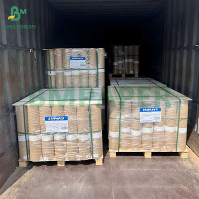 30gsm 35gsm 40gsm Giấy nướng silicon màu nâu để rang chiều rộng 75cm