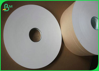 Hoàn thiện mịn màng 60 gram 120 Gms, cuộn giấy trắng có thể phân hủy