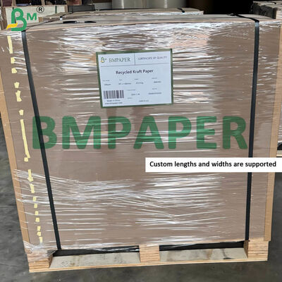 300gm Bảng giấy kraft màu nâu tái chế cho tách pallet kích thước tùy chỉnh