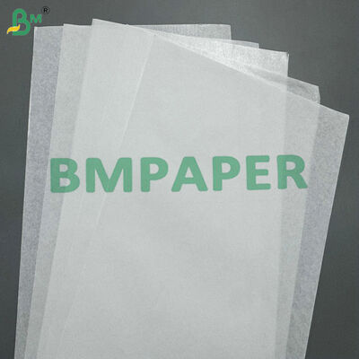 Chất lượng xuất sắc & Độ cứng Chất lượng cao một mặt bóng 30gsm 40gsm giấy kraft trắng cho túi