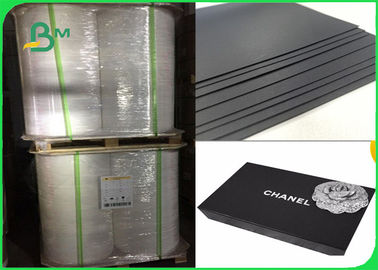 Tái chế Bột giấy 300 - 400gsm Giấy kéo cứng màu đen cứng cho lịch để bàn