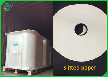 60g 15mm Cuộn giấy dùng một lần cho thực phẩm Ống hút giấy có thể in an toàn