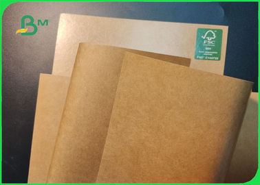 FDA chấp thuận 160gsm + 10g cuộn giấy kraft tráng phủ màu nâu cho cốc giấy
