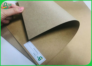 Bột giấy tái chế 200g 220g Màu nâu Cuộn giấy Kraft lót để làm thùng carton