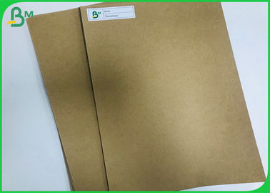 80gsm 140gsm Bột gỗ tái chế cuộn giấy kraft không tẩy trắng để gói