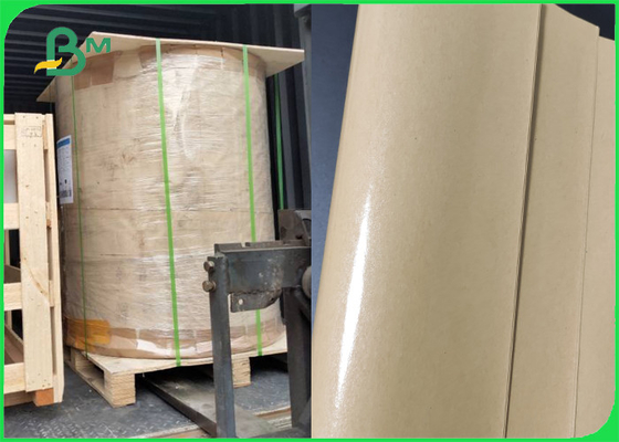 60gsm 80gsm PE tráng Kraft nâu 780mm Bao bì bánh mì Túi giấy