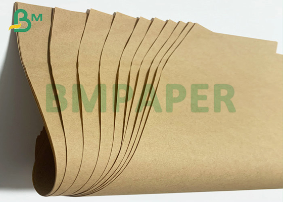 70g 90g Xi măng bán kéo dài màu trắng / nâu Giấy kraft 1010mm Jumbo Roll