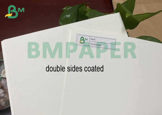 190 - 350 gsm Bát giấy dựa trên cốc để đóng gói thực phẩm có thể gập lại