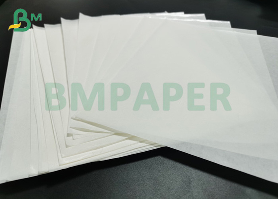 45g + 15g PE Giấy bóng thực phẩm tráng giấy trắng để đóng gói Burger