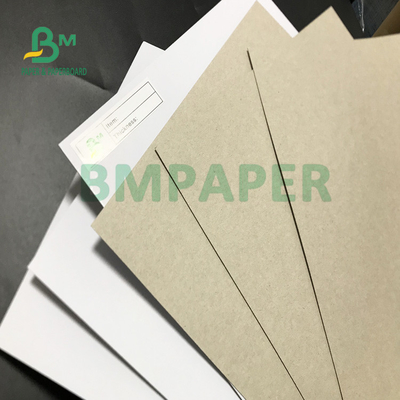 Bảng giấy hai mặt 450gsm 46'' X 21'' Màu xám trở lại Độ sáng cao