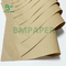 Bột gỗ không phủ 75gm 80gm giấy kraft tự nhiên màu nâu để sản xuất túi xi măng