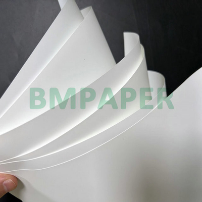 120um 130um in bằng laser màu trắng giấy tổng hợp cho nhãn 33 cm x 48,5 cm