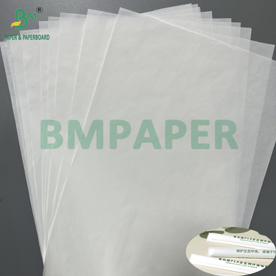 Hiệu suất in tốt 24 28 GSM giấy bọc vệ sinh màu trắng