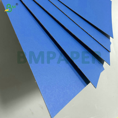 640 x 900mm 1mm 2mm Bảng thẻ màu xanh tái chế Grey Back For Paper Folders
