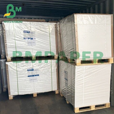 210mic 230mic chống nước mắt PET giấy tổng hợp cho máy in laser Màu trắng