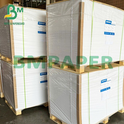 210mic 230mic chống nước mắt PET giấy tổng hợp cho máy in laser Màu trắng