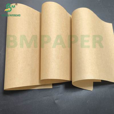 Giấy bìa cứng cao giấy đơn giản màu nâu 70gsm 80gsm Semi Extensible Kraft